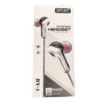 Headset Stereo HY-4 Ακουστικά Black & White