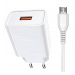 Φορτιστής Jellico C7 Quick Charger 22.5W (με καλώδιο micro USB)