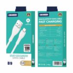 Καλώδιο Φόρτισης Δεδομένων Jellico B9 Data Cable Lightning Λευκό - Image 2