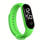 Smartwatch Led Λουράκι Σιλικόνης Λαχανί