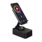 Ασύρματη Βάση Φόρτισης Κινητού Με Ηχείο 5 in 1