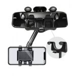 Περιστρεφόμενη Βάση Κινητού Για Καθρέφτη 360°