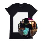 Illuminated Apparel Interactive Glow In The Dark T-Shirt (Black 9-11 Years) - Image 2