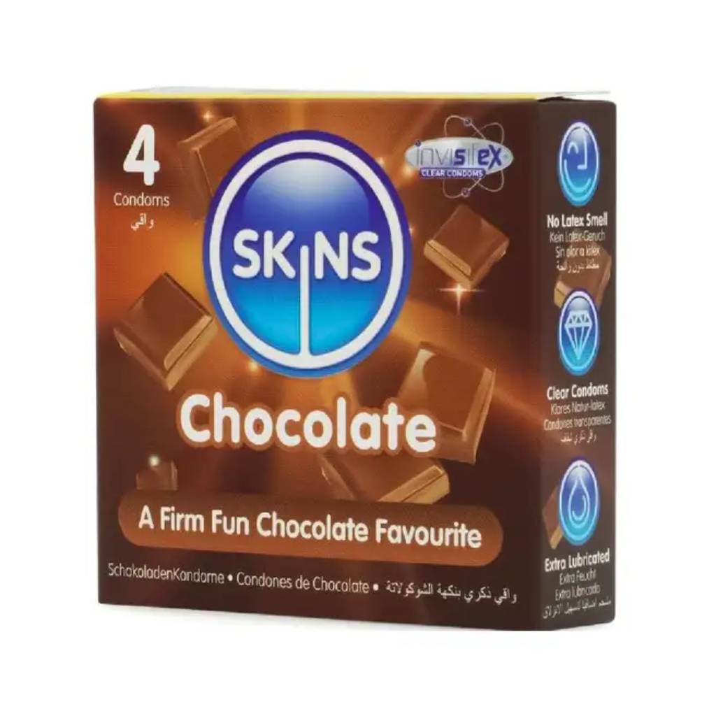 Skins condom chocolate Skins Προφυλακτικά Chocolate 4τμχ - Image 1