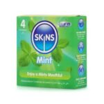 Skins Προφυλακτικά Mint 4τμχ
