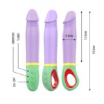 Κλασικός Δονητής Velma 12.6 - Μωβ - Image 2