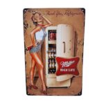 Μεταλλική Πινακίδα Miller High Life 30x20cm