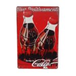 Μεταλλική Πινακίδα Sempre Cola 30x20cm