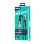 Καλώδιο Φόρτισης Οpt Jellico B10 Type C Σε USB - Μαύρο